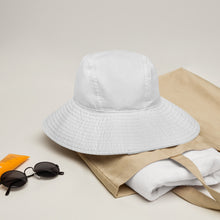 Load image into Gallery viewer, Wide brim bucket hat